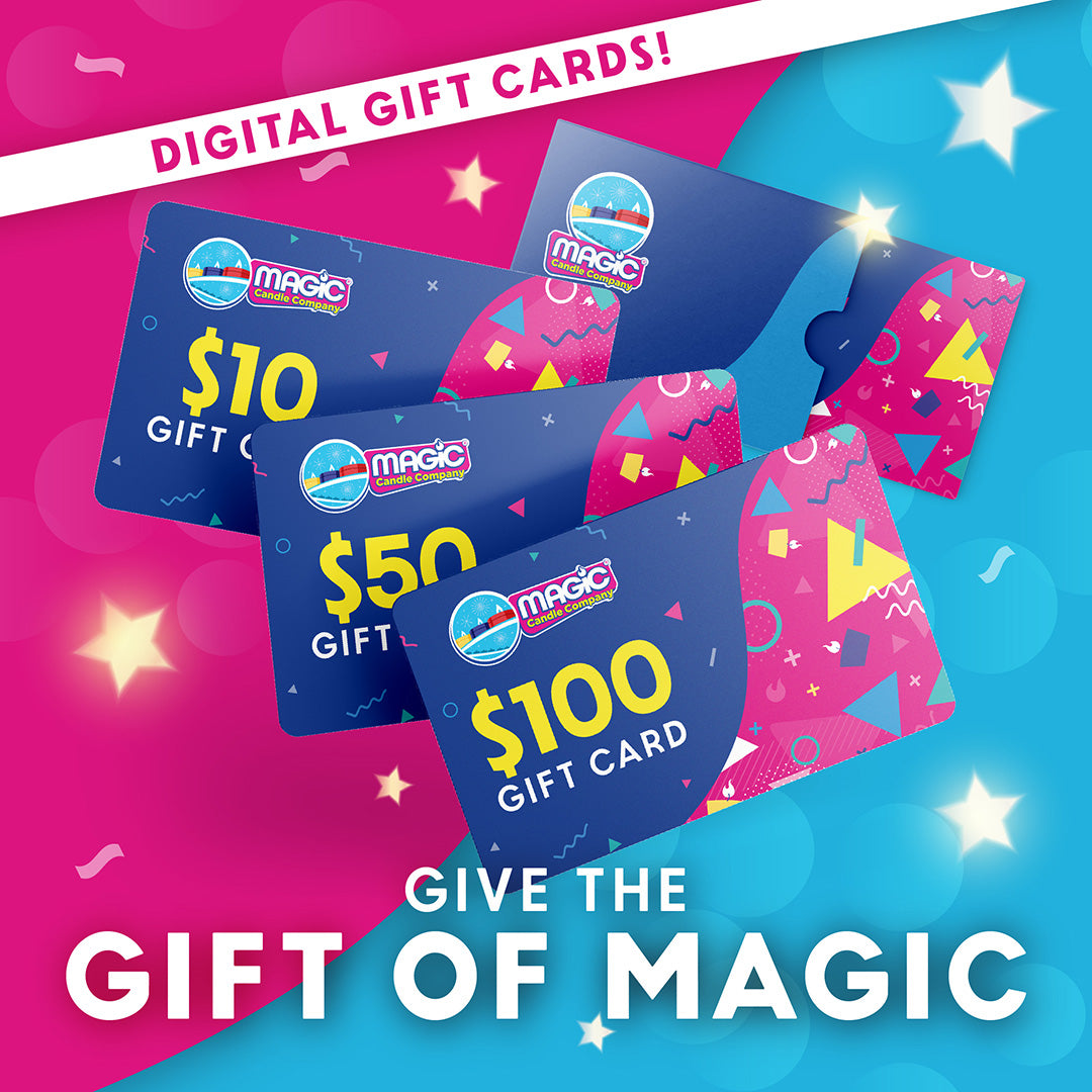 Magical spin gift card