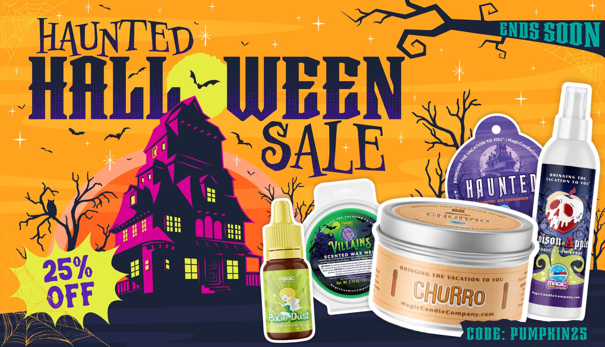 25% Off Halloween Sale