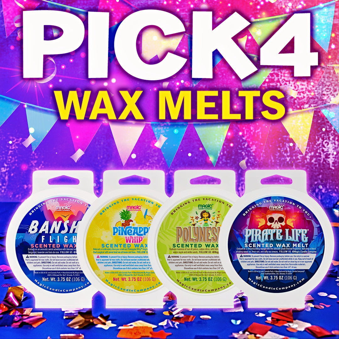 Scented Wax Melts | Theme Park & Resort Scents – Magic Candle Company