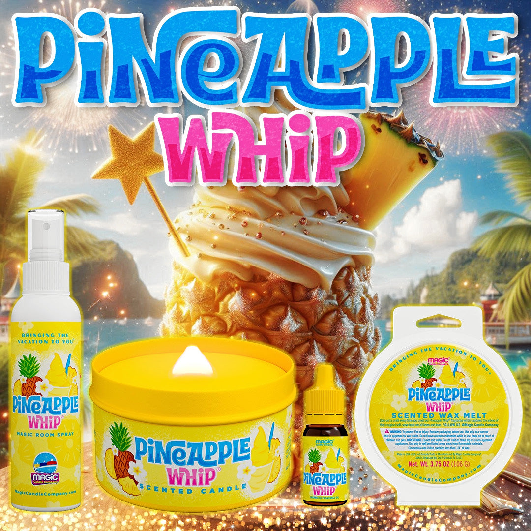 Pineapple Whip® | Theme Park & Resort Scent – Magic Candle Company