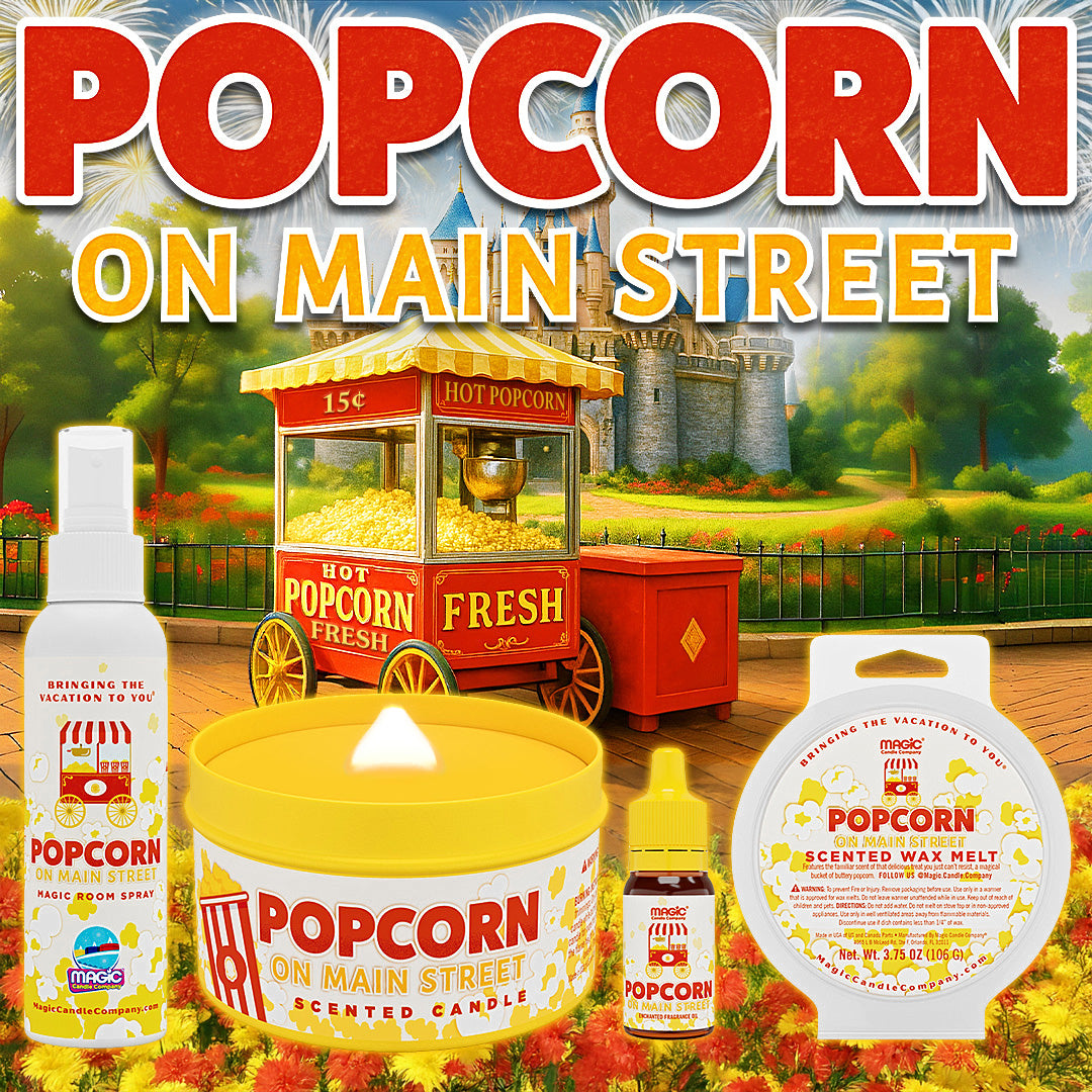 Popcorn On Main Street | Theme Park Scent | Main Street Popcorn