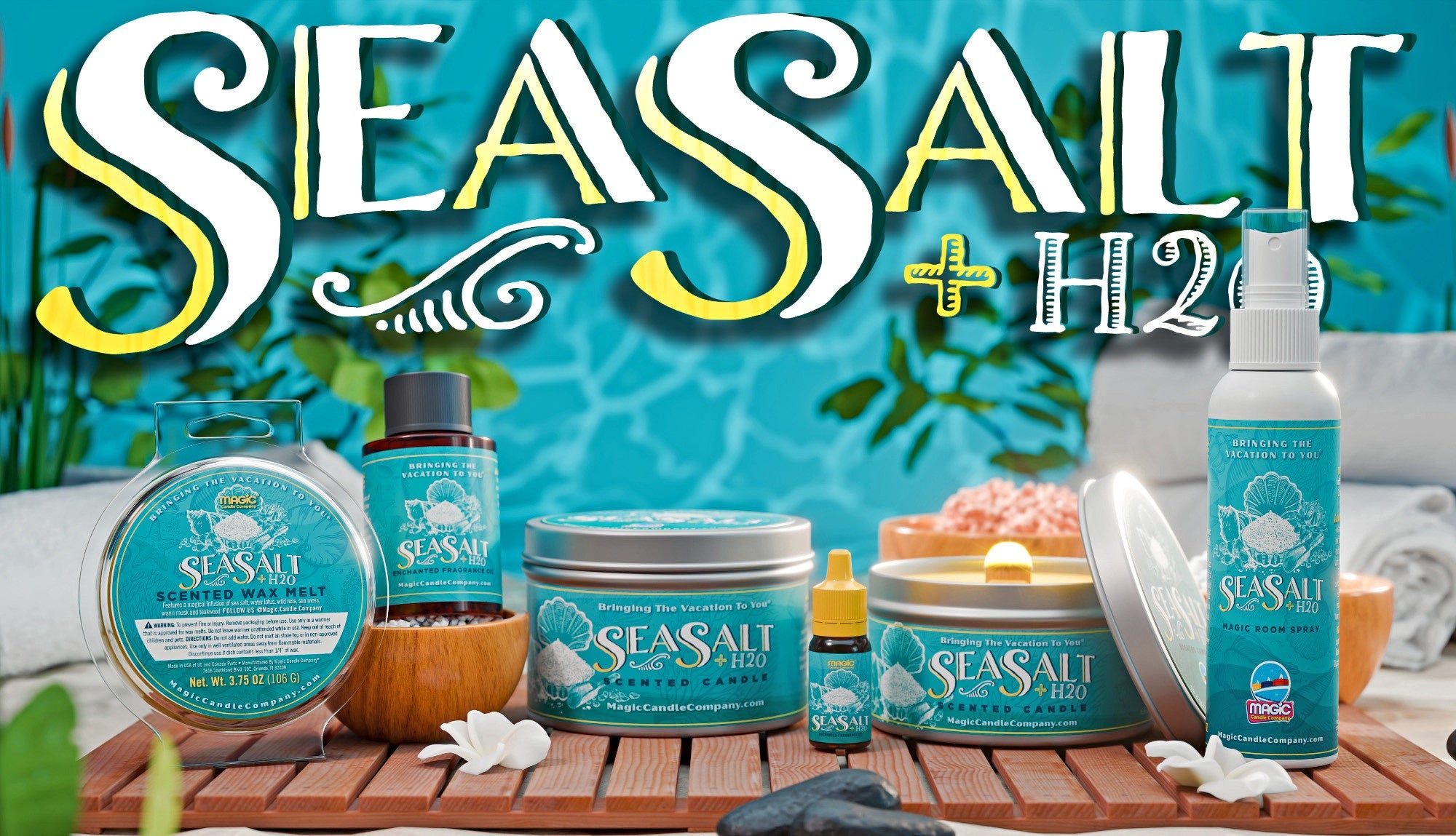 Sea Salt + H20 Fragrance