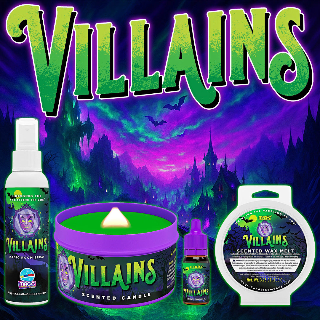 Villains | Fun Theme Park Scent – Magic Candle Company