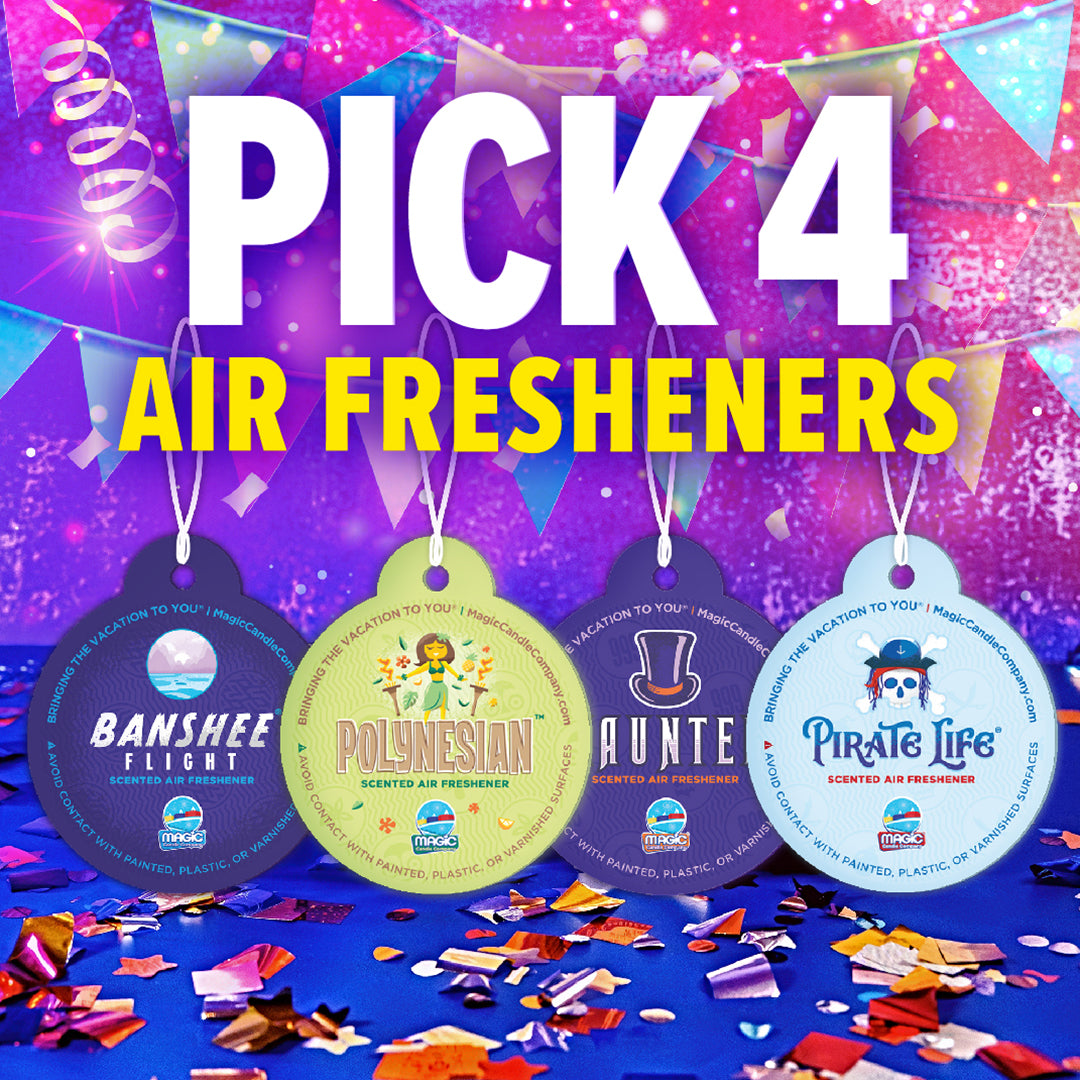 Pick 4 Air Fresheners – Magic Candle Company