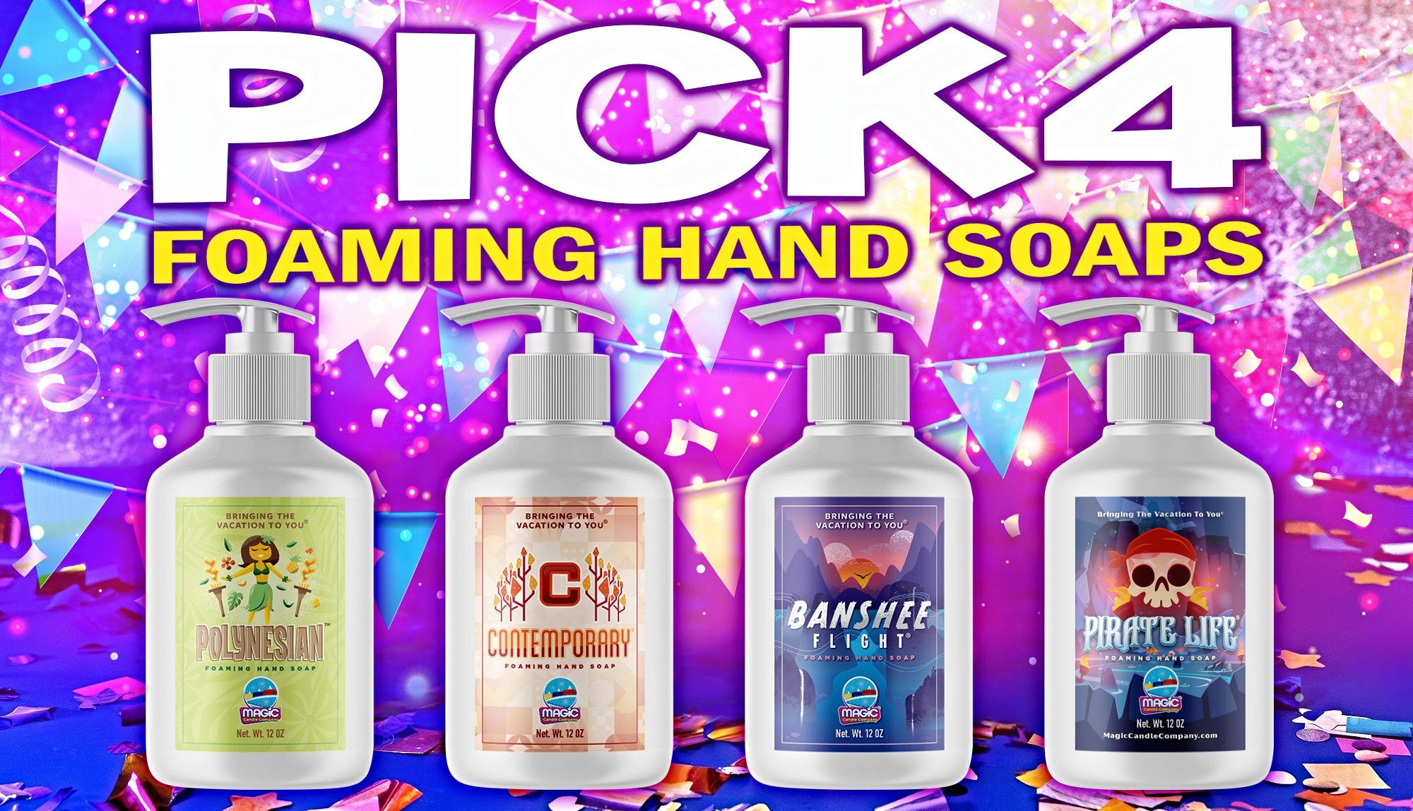 Pick 4 Foaming Hand Soaps