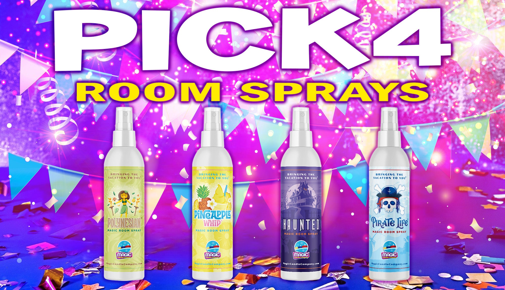 Pick 4 Room Sprays