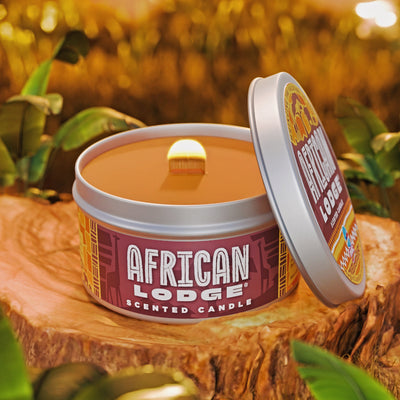 African Lodge candle