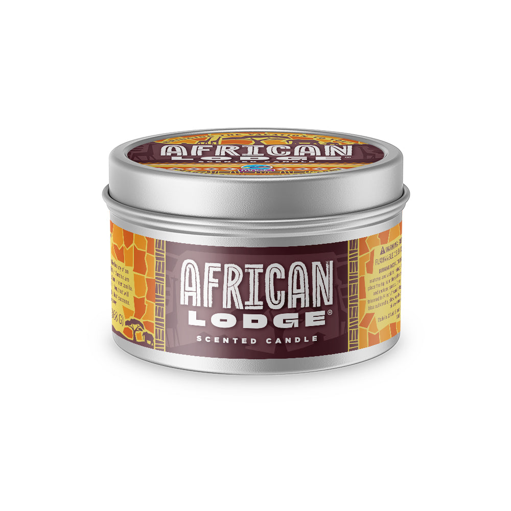 African Lodge candle