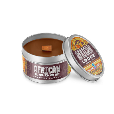 African Lodge candle