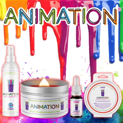 Animation fragrance products