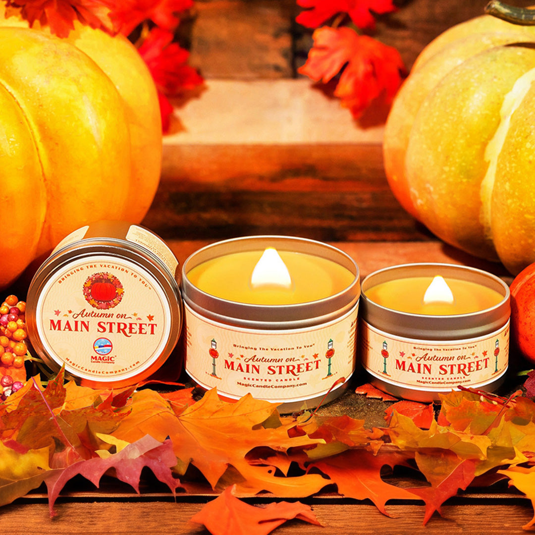 Autumn On Main Street candles