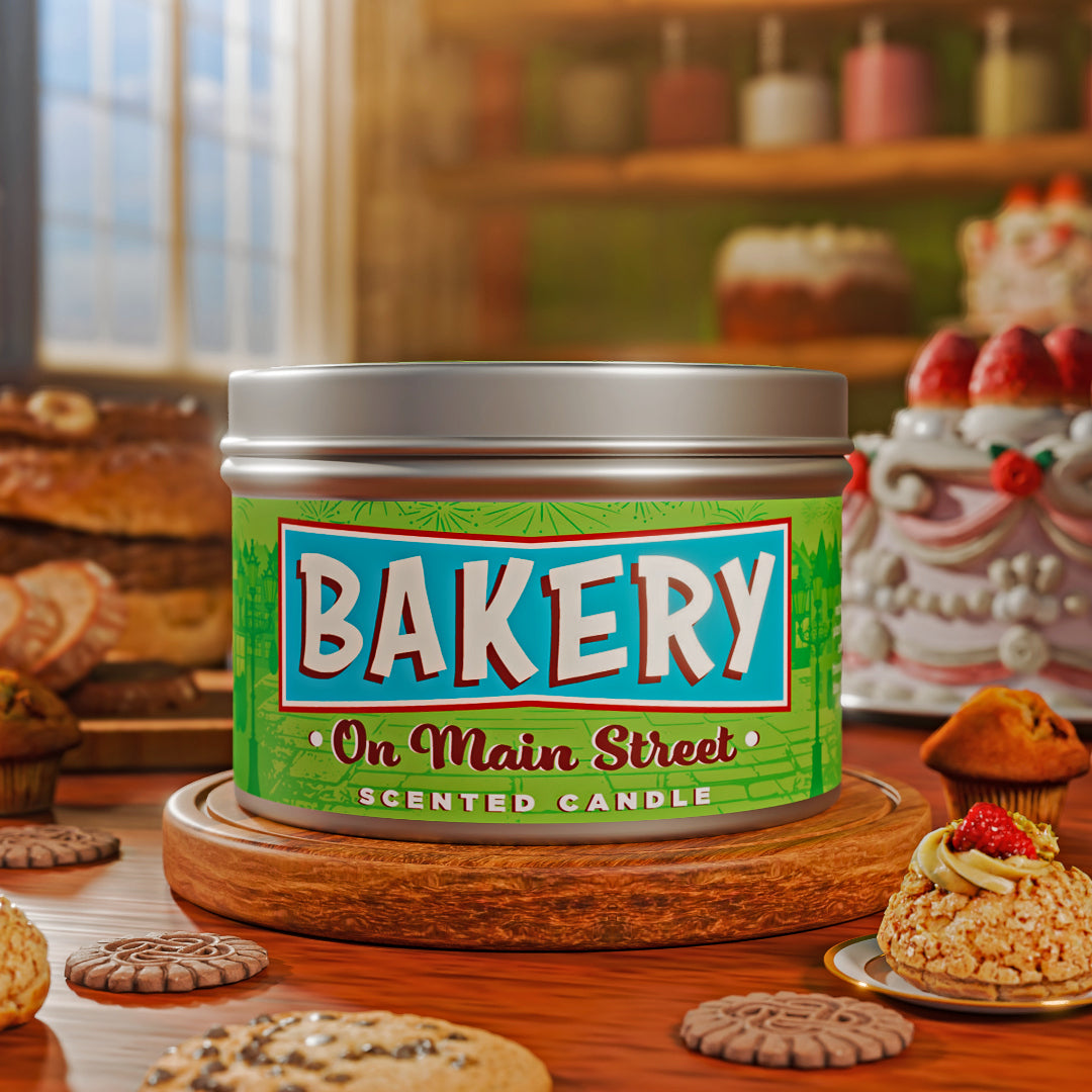 Bakery On Main Street candle