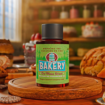 Bakery On Main Street large oil