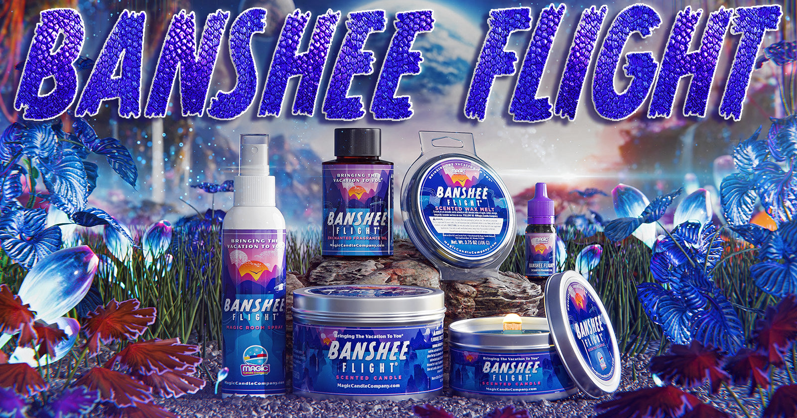 Banshee Flight Candle