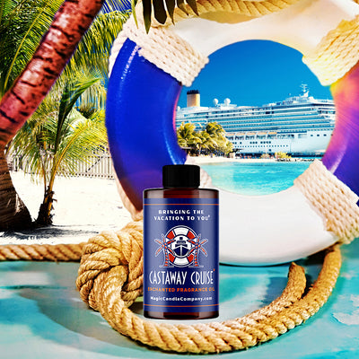 Castaway Cruise large oil