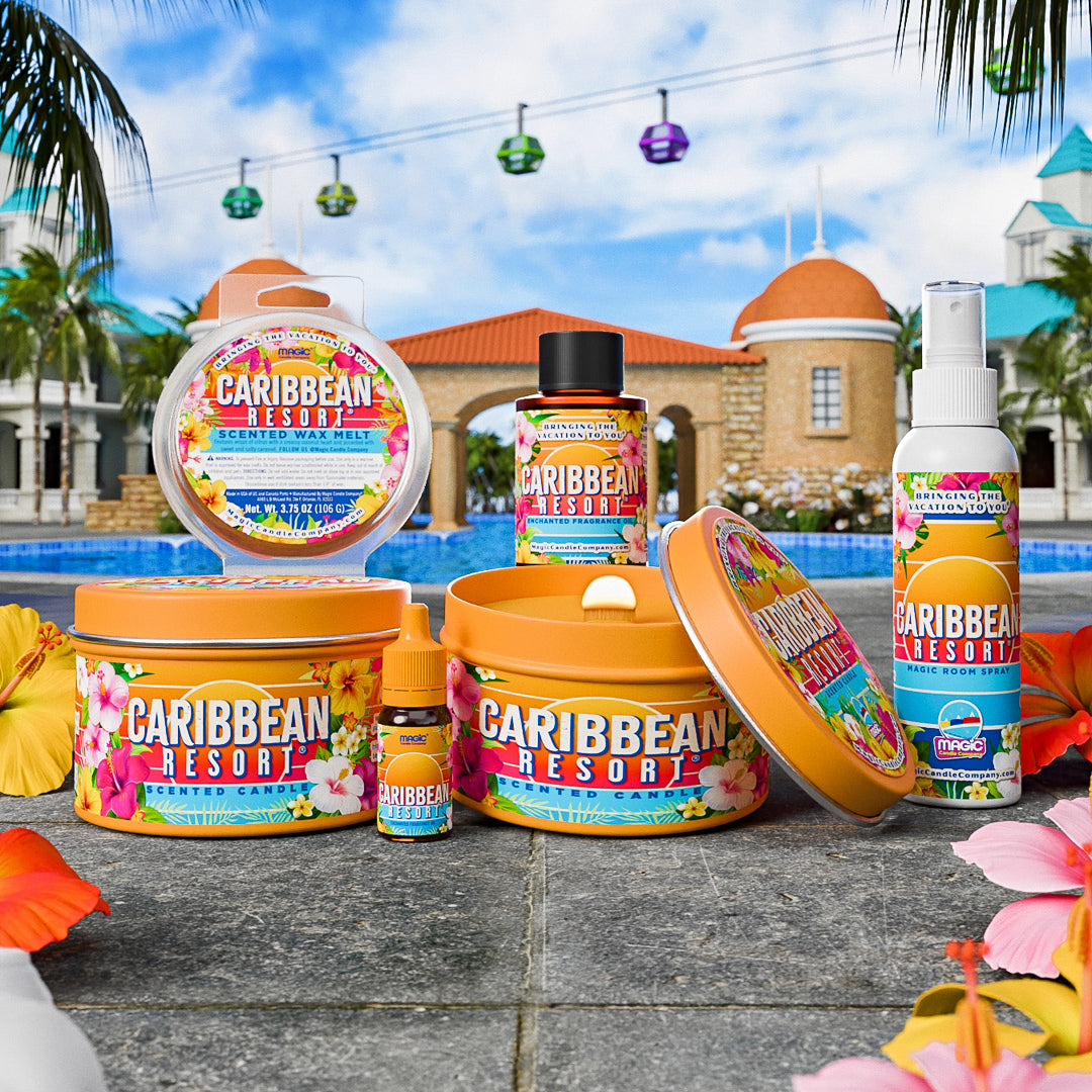 Caribbean Resort® | Tropical Beach Resort – Magic Candle Company