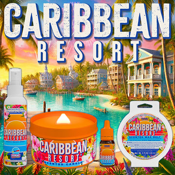 Caribbean Resort® | Tropical Beach Resort – Magic Candle Company