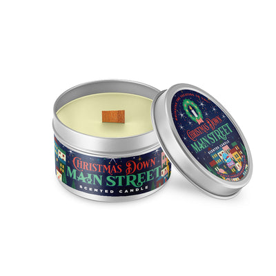 Christmas Down Main Street candle