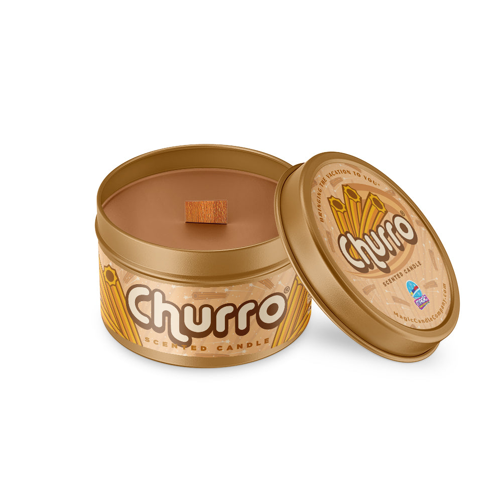Churro candle