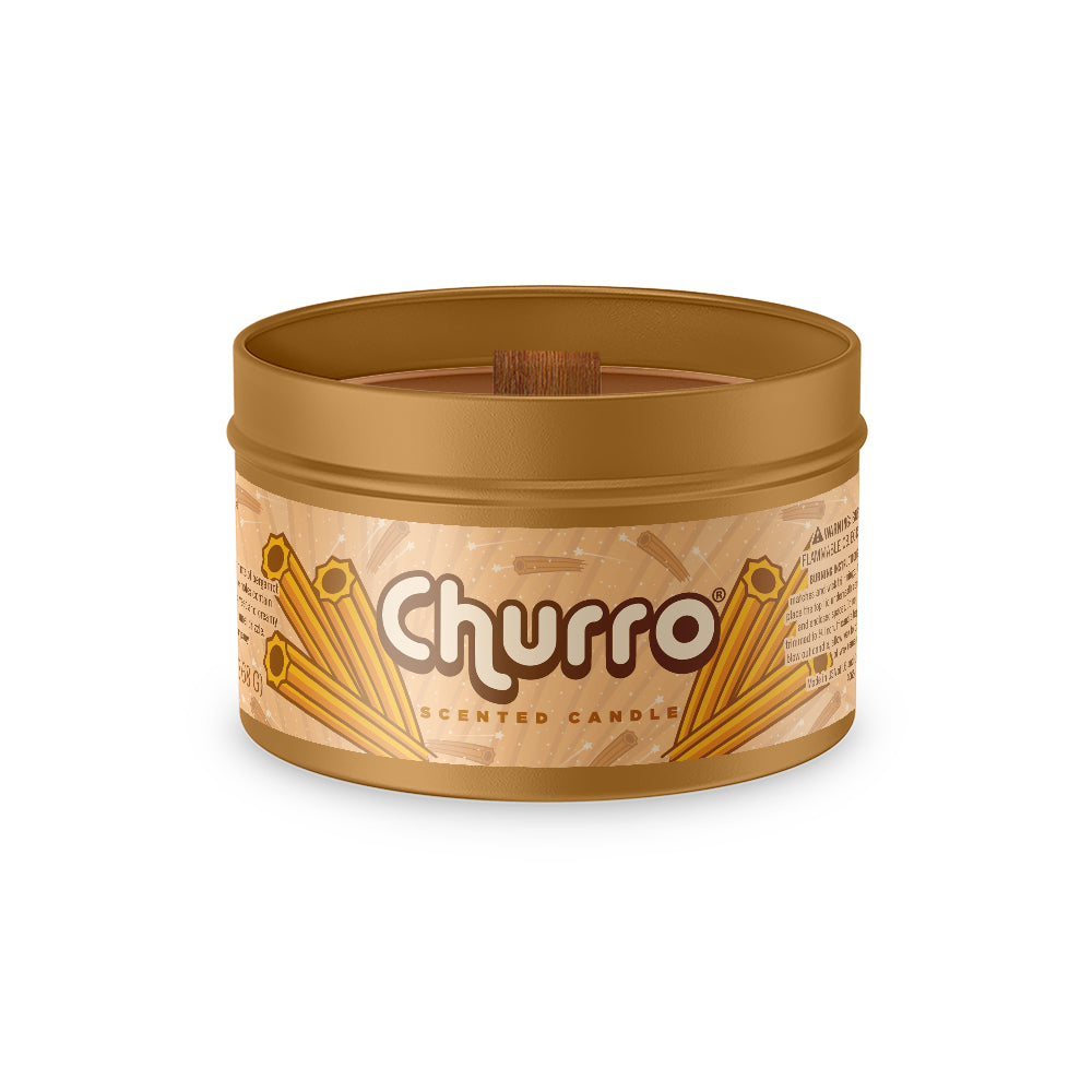 Churro candle