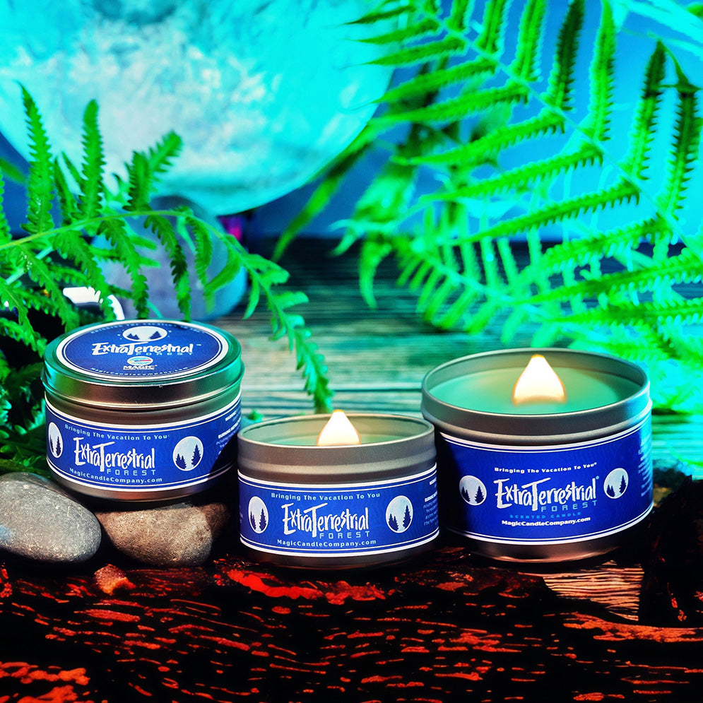 ExtraTerrestrial Forest candles