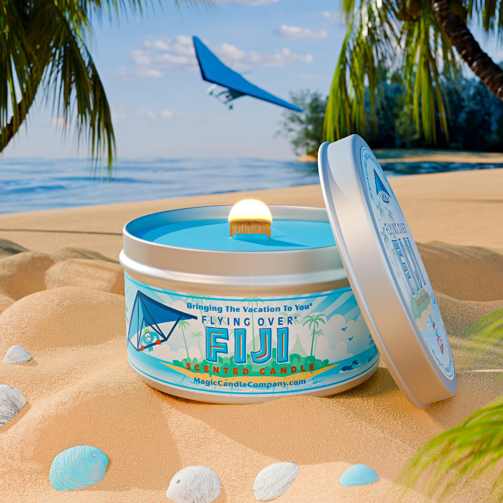 Flying Over Fiji candle