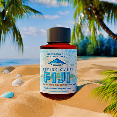 Flying Over Fiji large oil