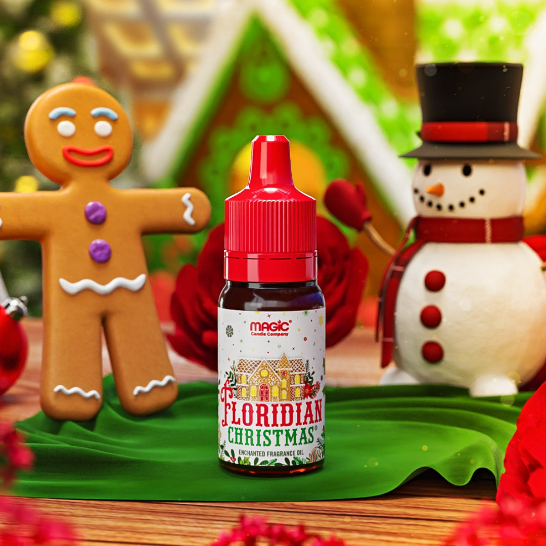 Floridian Christmas small oil