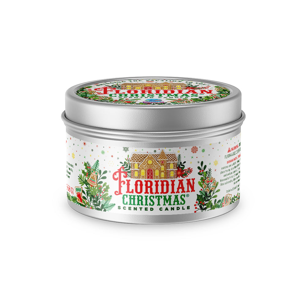 Floridian Christmas candle