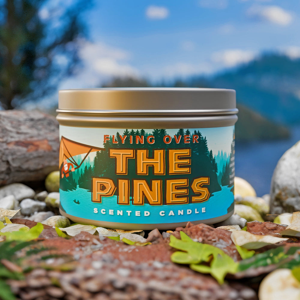 Flying Over The Pines Candle