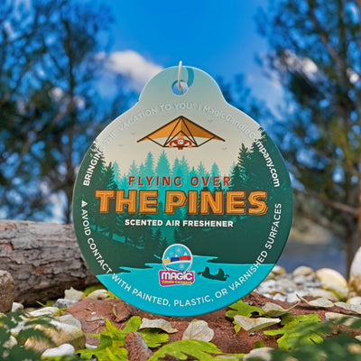 Flying Over The Pines Air Freshener