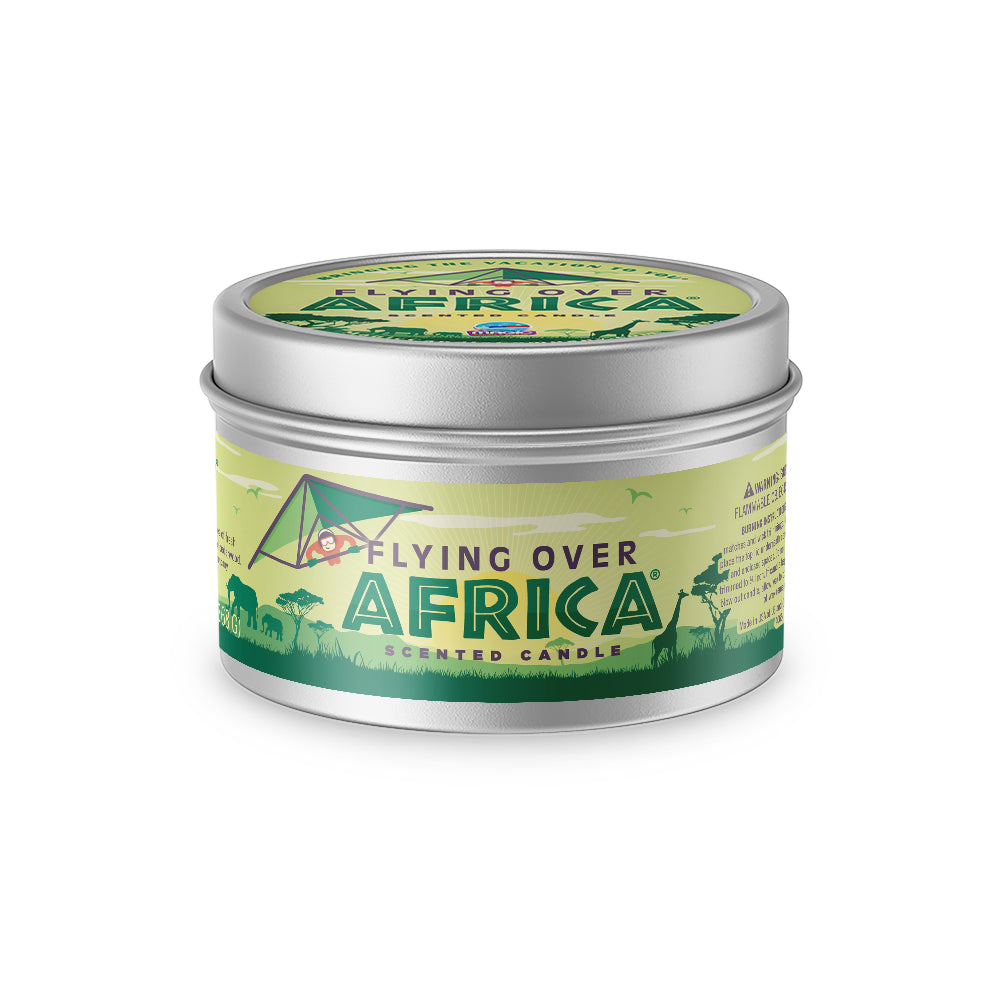 Flying Over Africa candle