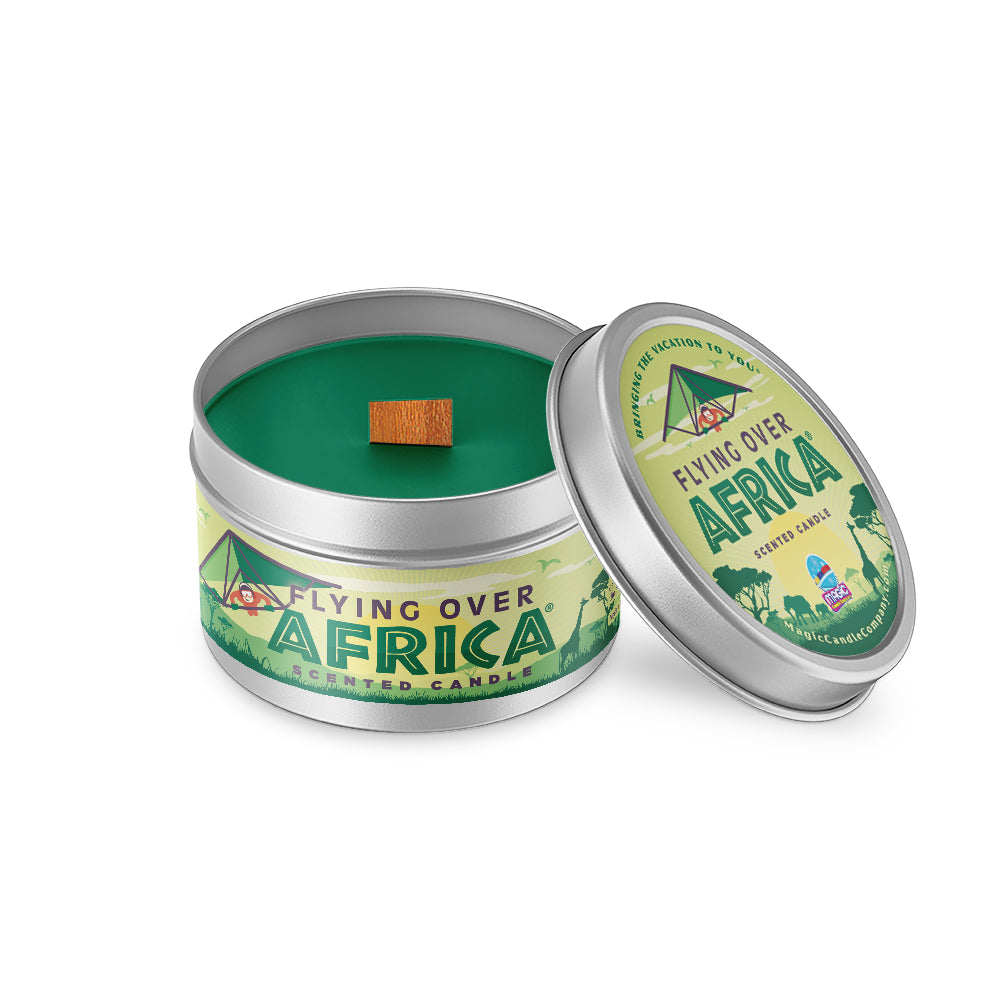 Flying Over Africa candle