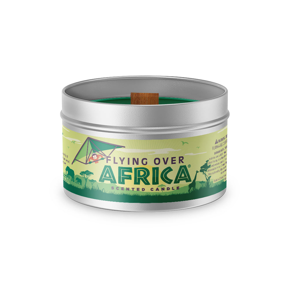 Flying Over Africa candle