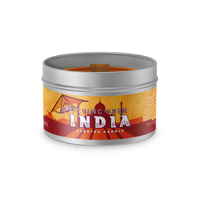 Flying Over India candle