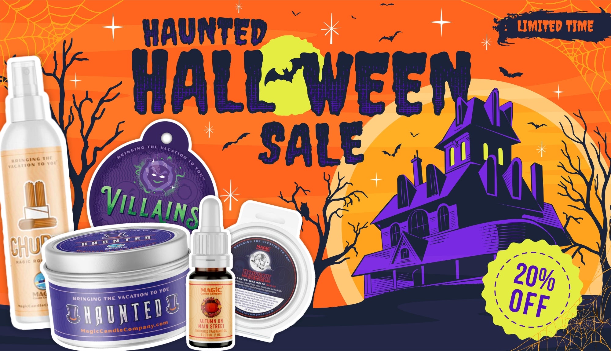 Haunted Halloween Sale