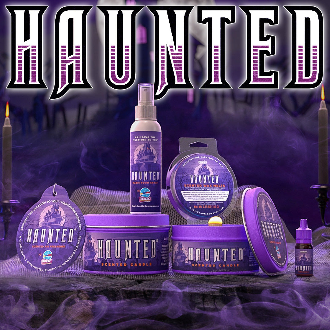 HAUNTED scented products