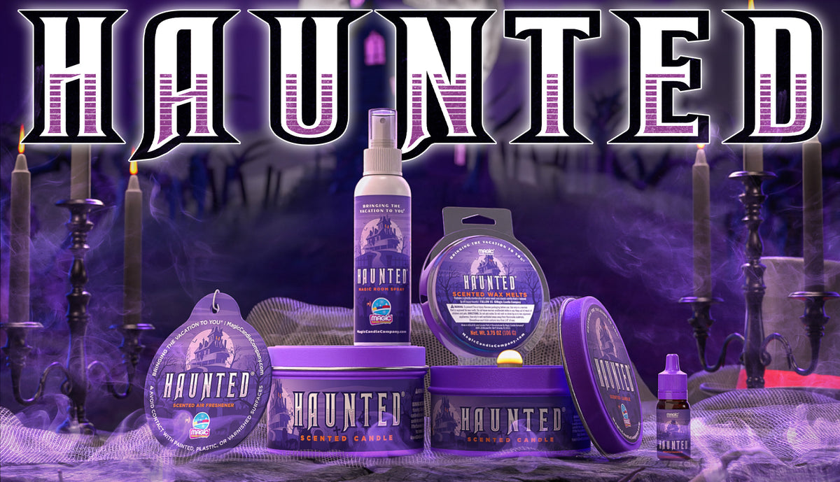 HAUNTED scented products