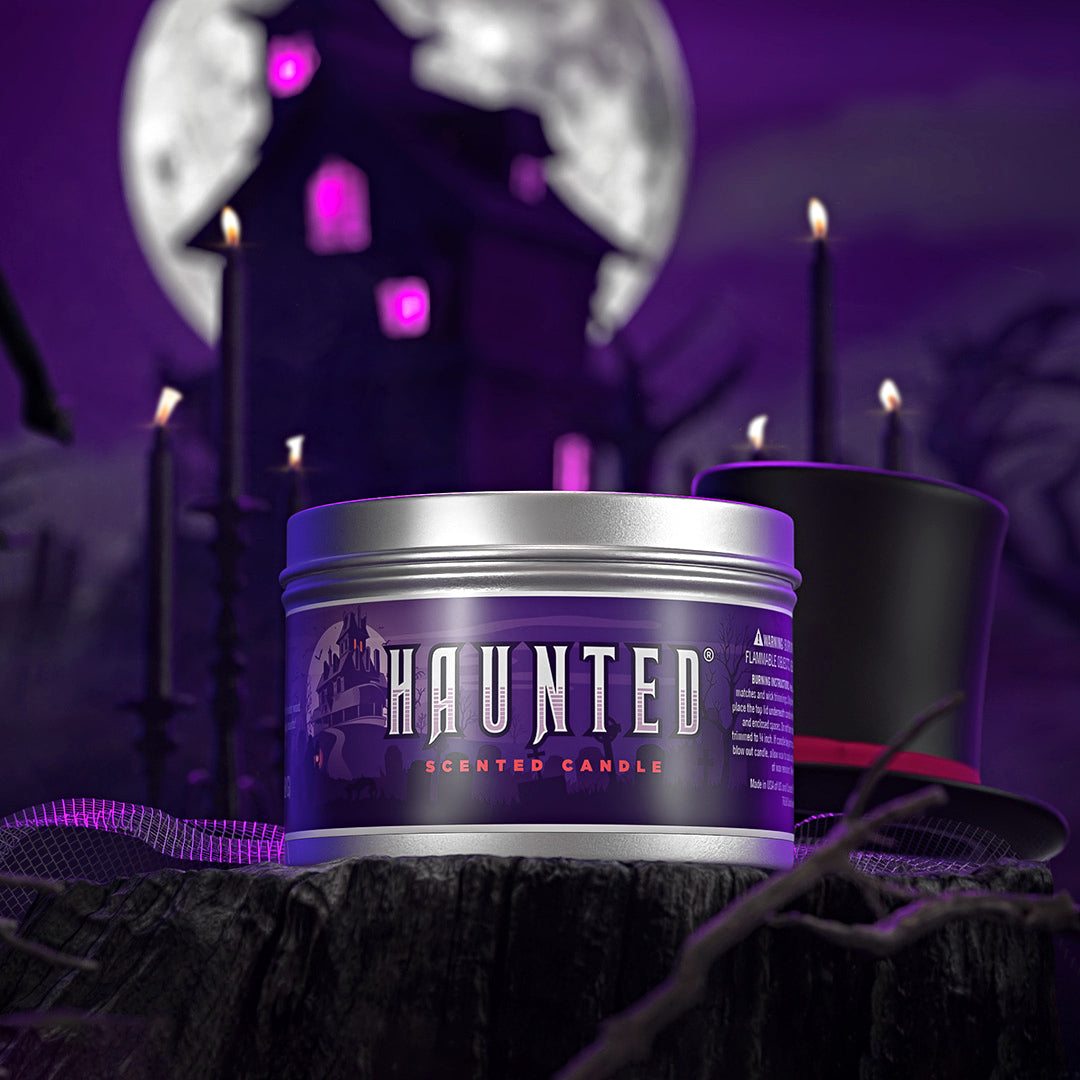 Haunted candle