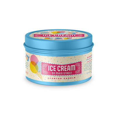 Ice Cream On Main Street candle