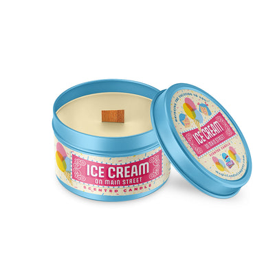 Ice Cream On Main Street candle