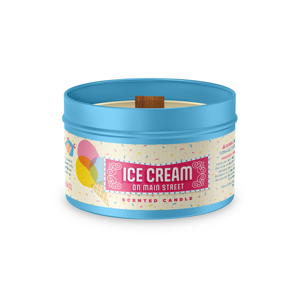 Ice Cream On Main Street candle