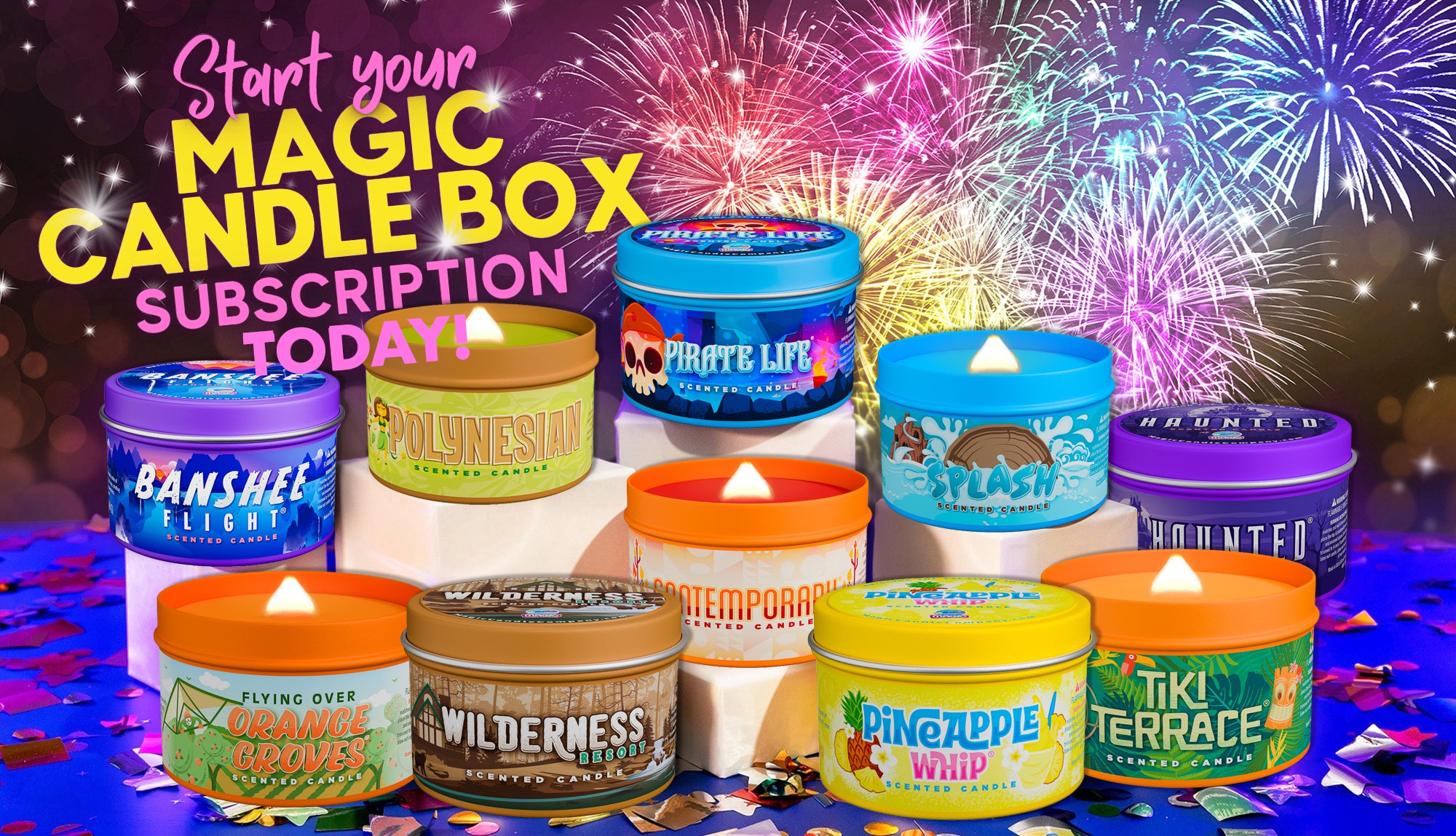 Magic Candle Box Subscription