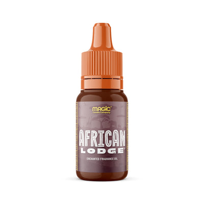 African Lodge small oil