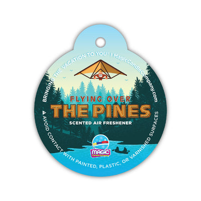 Flying Over The Pines Air Freshener
