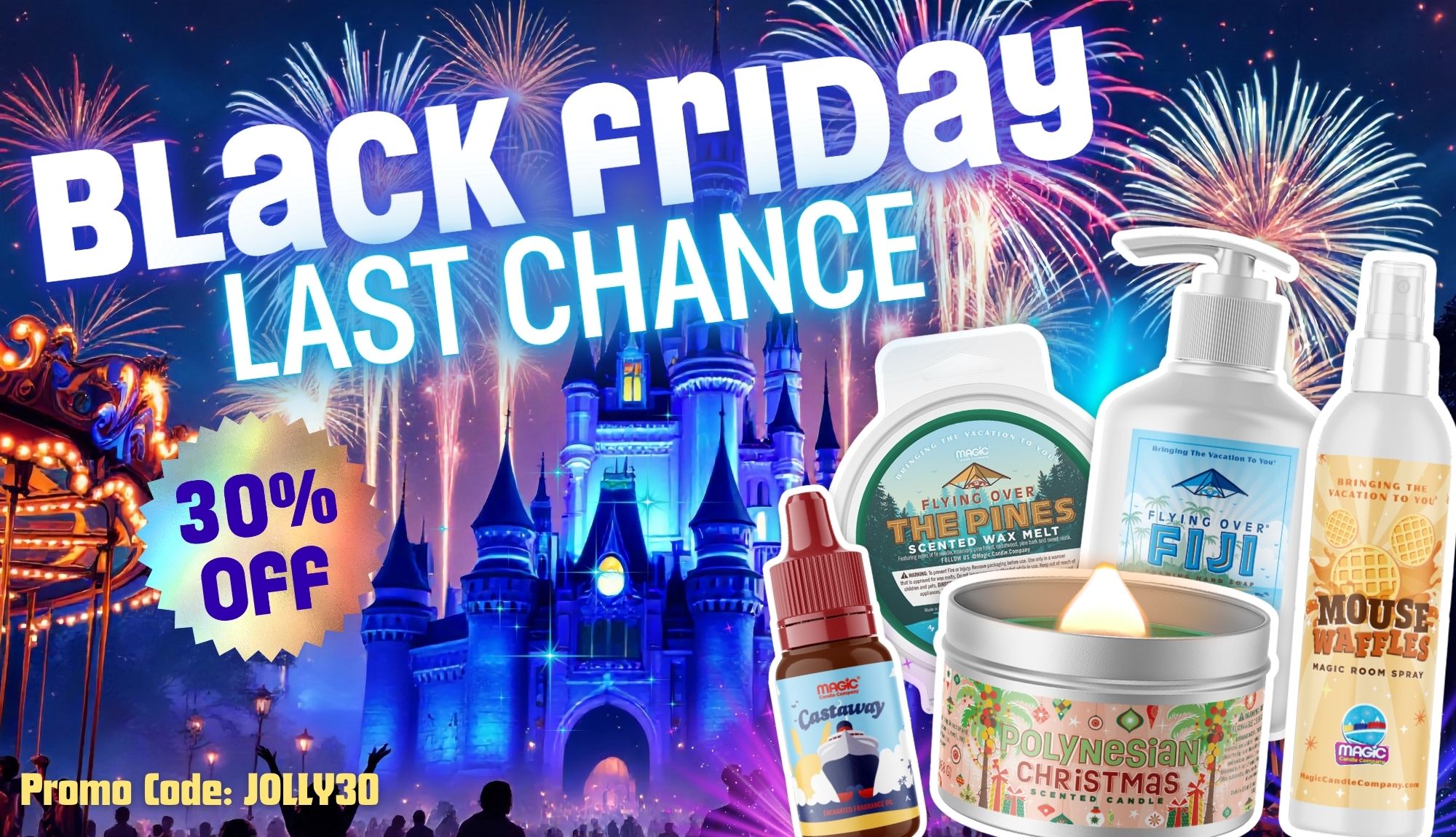 30% OFF Black Friday Ends Soon