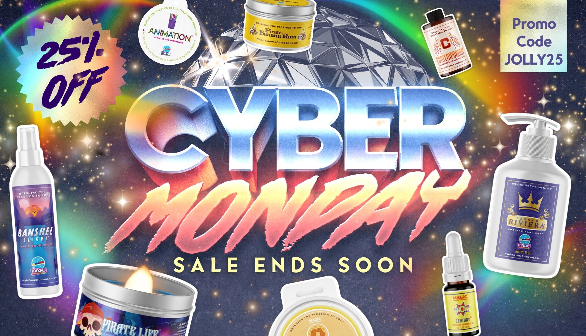 Cyber Monday 25% OFF All Items