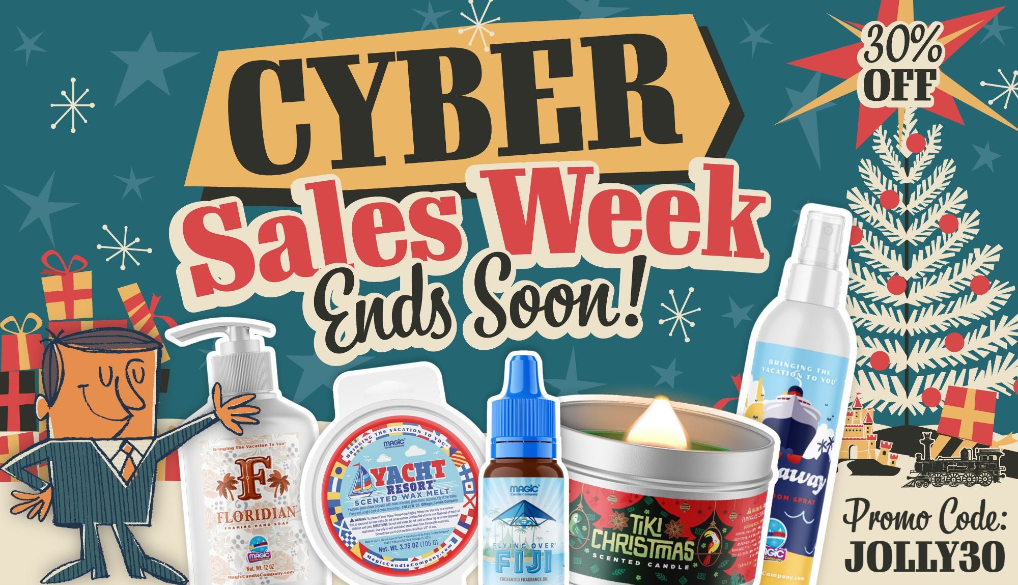 30% OFF Cyber Sale