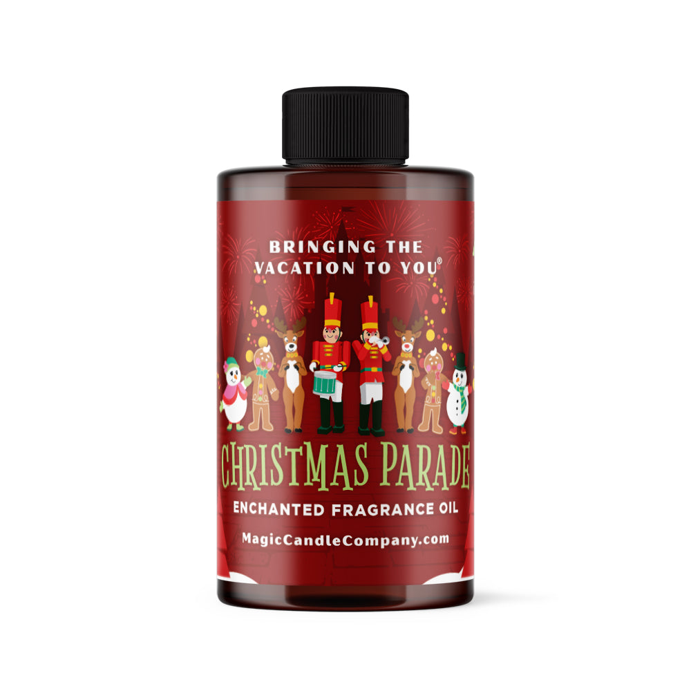 Christmas Parade large oil