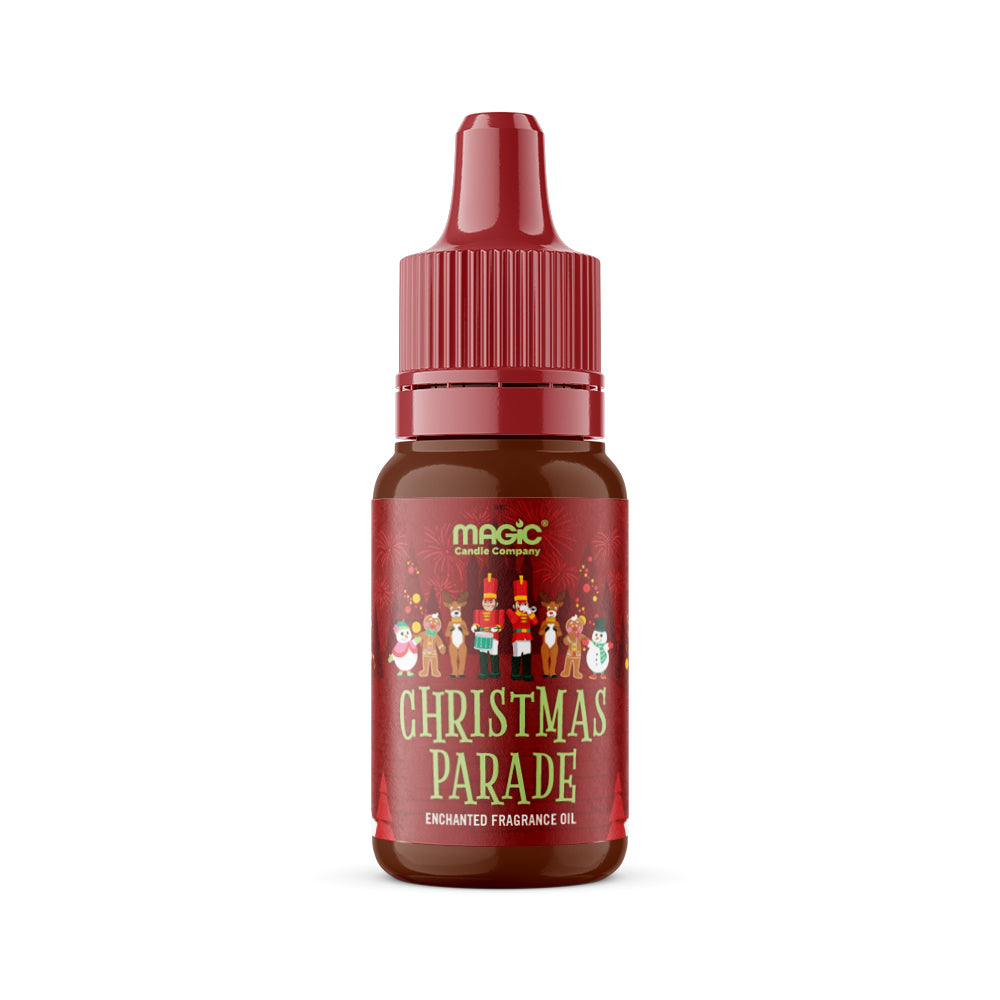 Christmas Parade small oil